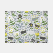 花 ドアマット (正面)