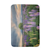 花 |ニュージーランドのルピネ畑 バスマット (正面縦)