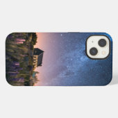 花 | ニュージーランド テカポ湖のルピナスの花 iPhoneケース (裏面横)