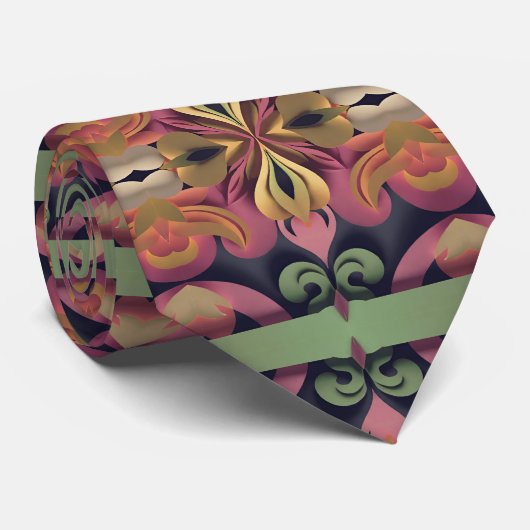 花 ネクタイ (ロール)