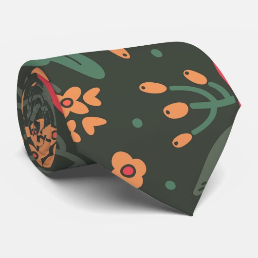 花 ネクタイ (ロール)