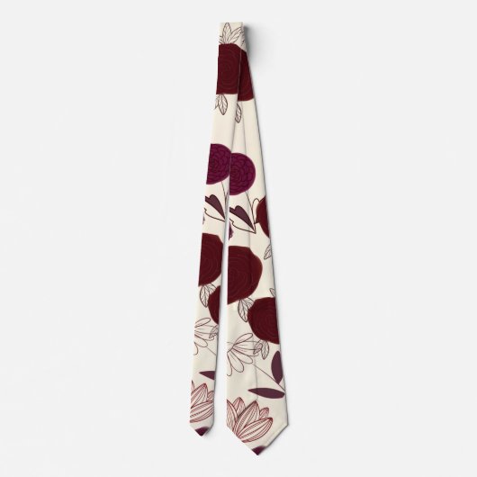 花 ネクタイ (裏面)