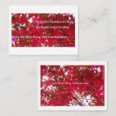 花 ノートカード (正面/裏面)