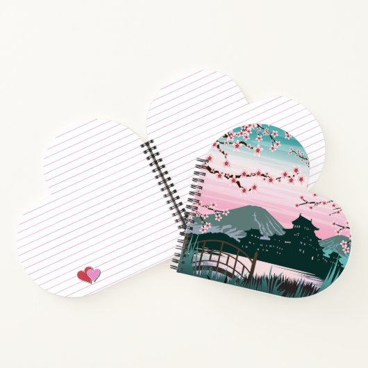 花 ノートブック (内部)