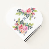 花 ノートブック (裏面)