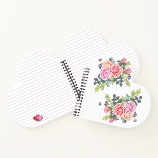 花 ノートブック (内部)
