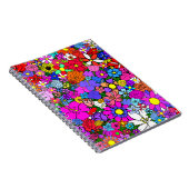 花 ノートブック (右側)