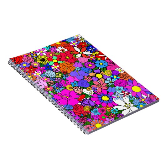 花 ノートブック (右側)