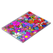 花 ノートブック (左側)