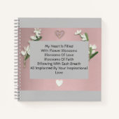 花 ノートブック (正面)