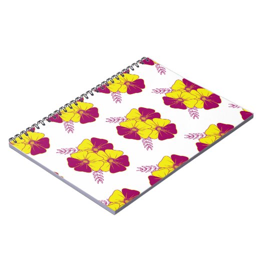 花 ノートブック (左側)