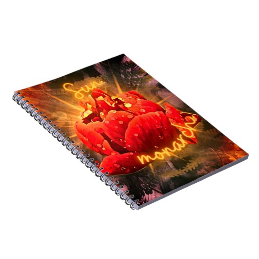 花 ノートブック (右側)