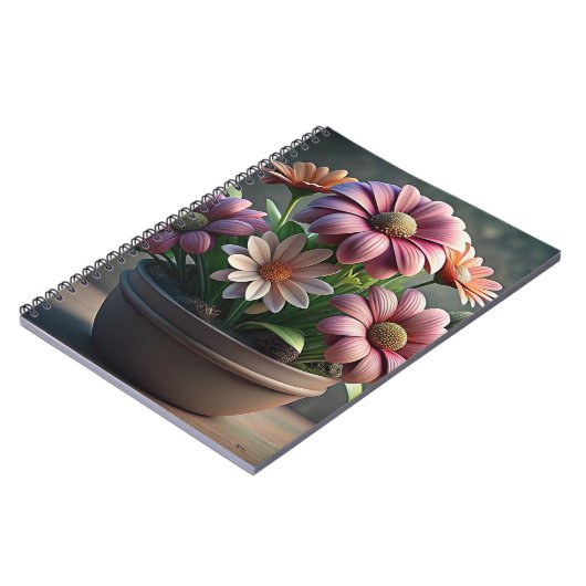 花 ノートブック (左側)