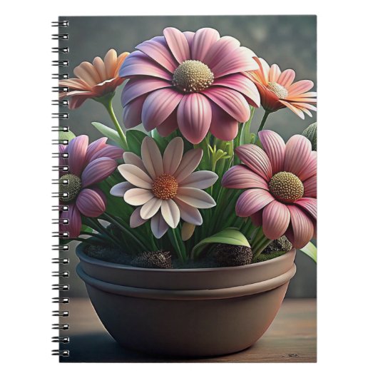 花 ノートブック (正面)