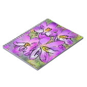 花 ノートブック (左側)