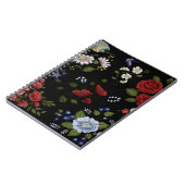 花 ノートブック (左側)