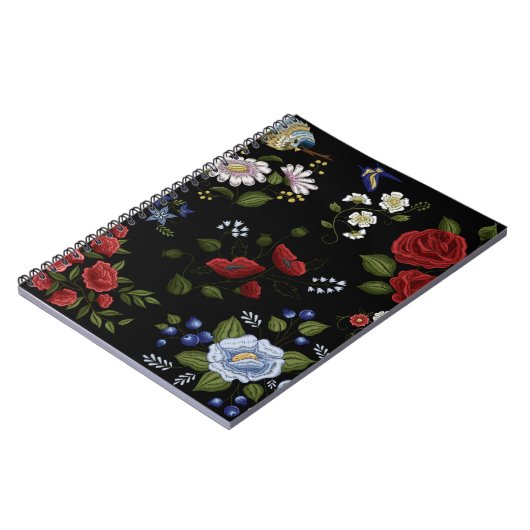 花 ノートブック (左側)