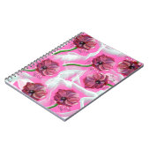 花 ノートブック (左側)