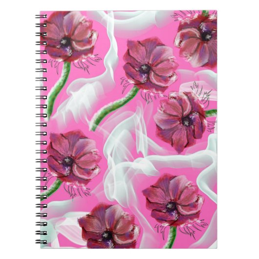 花 ノートブック (正面)