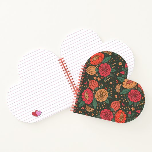 花 ノートブック (内部)