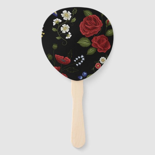 花 ハンドファン (裏面)