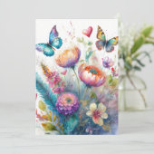 花、ハート、蝶 シーズンカード (スタンド正面)