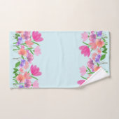 花 バスタオルセット (ハンドタオル)