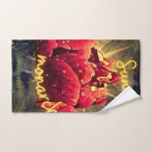 花 バスタオルセット (ハンドタオル)