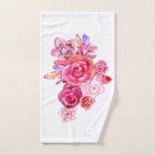 花- バスタオルセット (ハンドタオル)