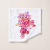 花- バスタオルセット (ウォッシュタオル)