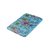 花 バスマット (アングル)