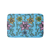 花 バスマット (正面)