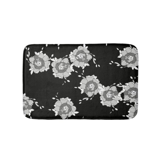 花 バスマット (正面)