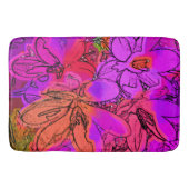 花 バスマット (正面)