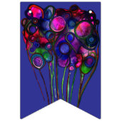 花 バンティングフラッグ (第3の旗)