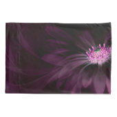 花 |パープルデイジー 枕カバー (裏面)