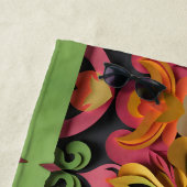 花 ビーチタオル (インサイチュ)