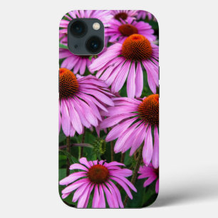 花 ピンクのコンフロアーガーデン iPhone 13ケース