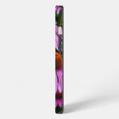 花 |ピンクのコンフロアーガーデン iPhoneケース (左側面)