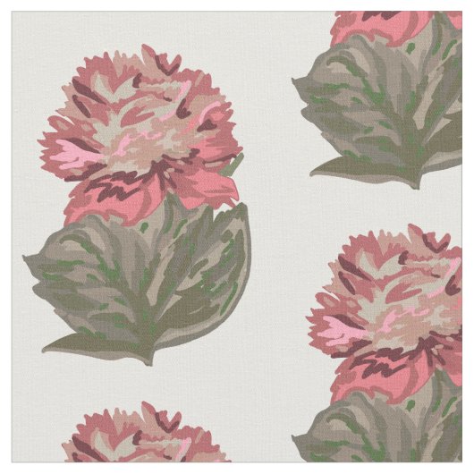 花 ファブリック (クローズアップ)