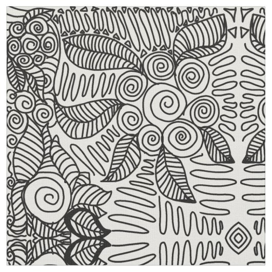 花 ファブリック (クローズアップ)