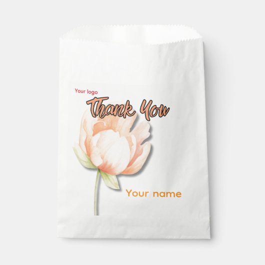 花 フェイバーバッグ (正面)