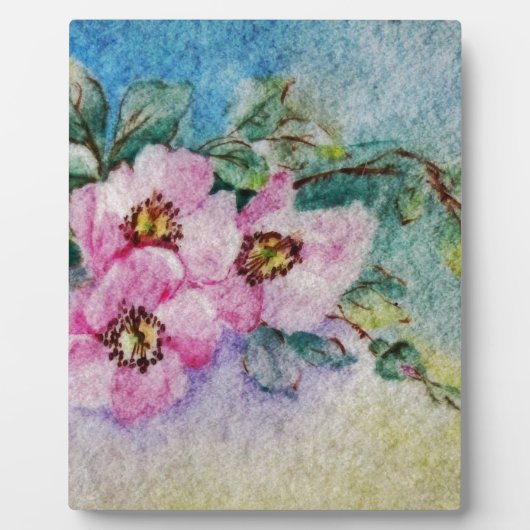 花 フォトプラーク (正面)