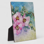 花 フォトプラーク (側面)