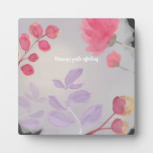 花 フォトプラーク (正面)