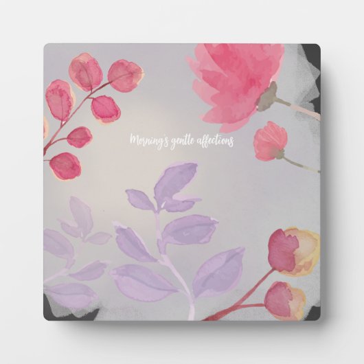 花 フォトプラーク (正面)