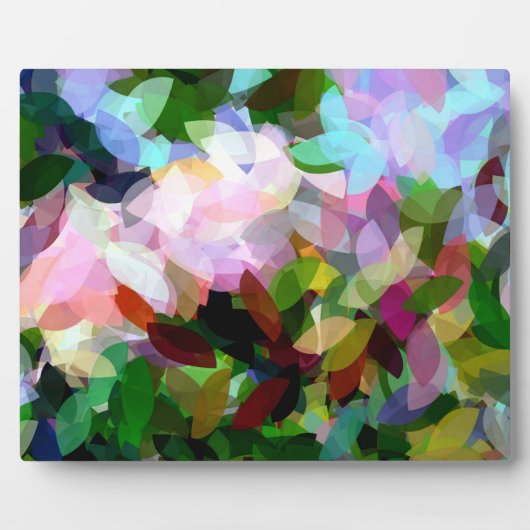 花 フォトプラーク (正面)