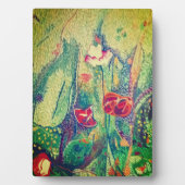 花 フォトプラーク (正面)