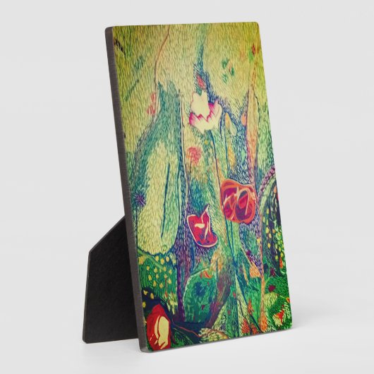 花 フォトプラーク (側面)