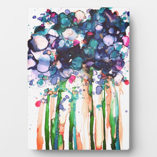 花 フォトプラーク (正面)